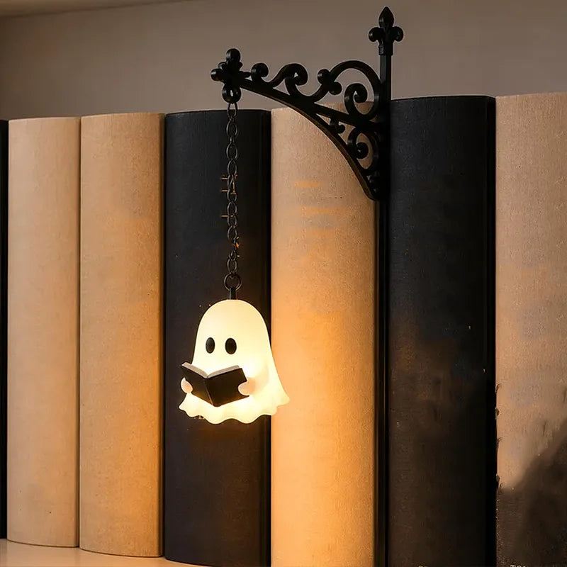 Glow Shelf Lantern decorative LED lamp styled on a shelf
